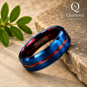 Gold Plated Stainless Steel Band Ring – Women's Fashion Ring