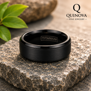Damascus Steel Ring – Men's Unique Layered Pattern Wedding Band