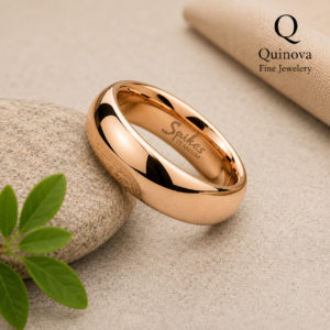 Half Eternity Diamond Accent Wedding Band – Sterling Silver