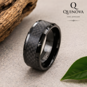 Dragon Scale Stainless Steel Ring – Men's Gothic Band