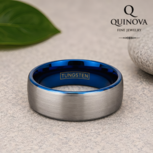 8mm Polished Stainless Steel Band Ring – Men's Classic